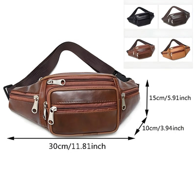 Alexander | Genuine Leather Men's Waist Chest Bag