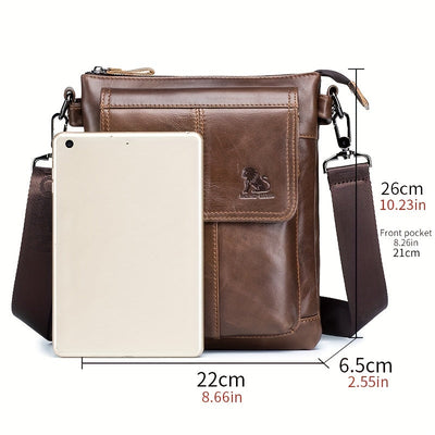 Harry | Multi-Functional Leather Shoulder Bag