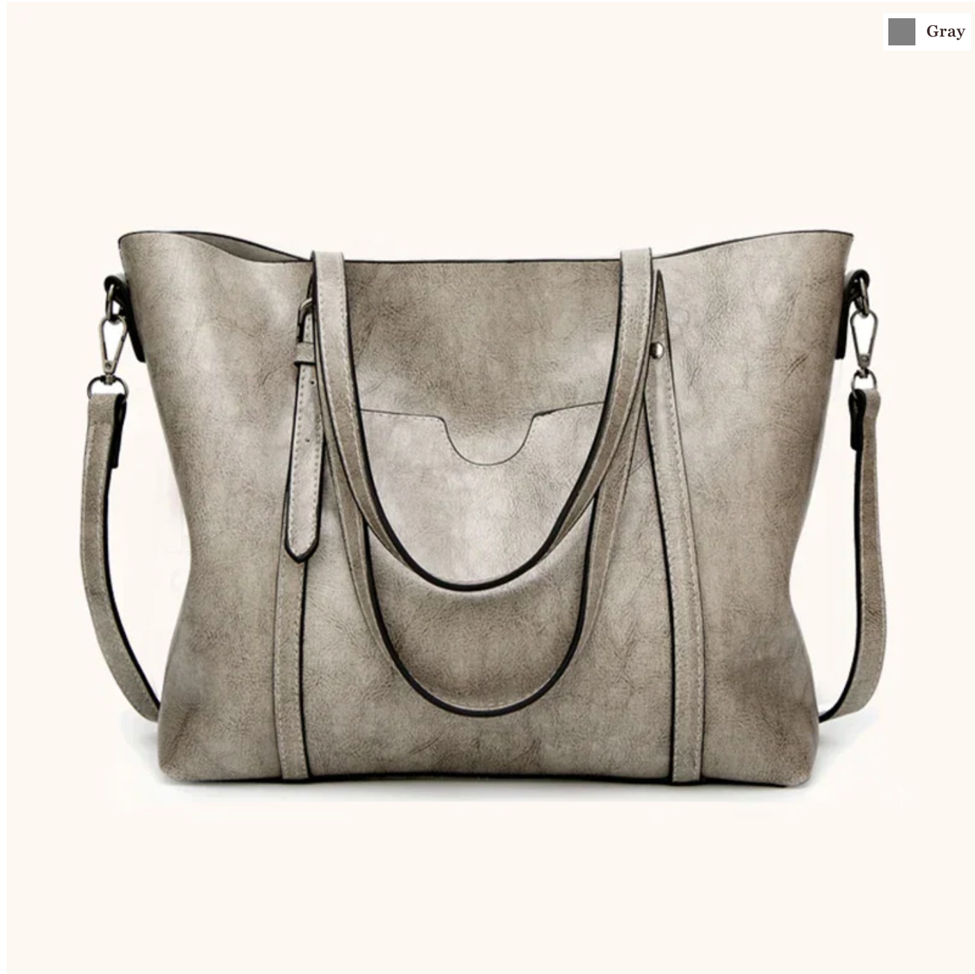 Victoria's Refined Elegance | Luxury Leather Handbag