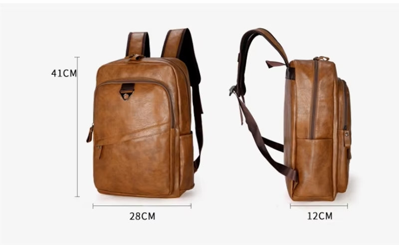 Oliver | Men's Leather Backpack for Office