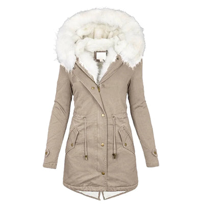 Olive® |  Winter Jacket with Fur Lining