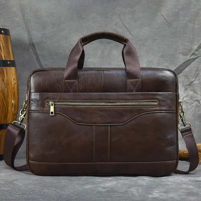 Oliver | Business Briefcase Leather Handbag