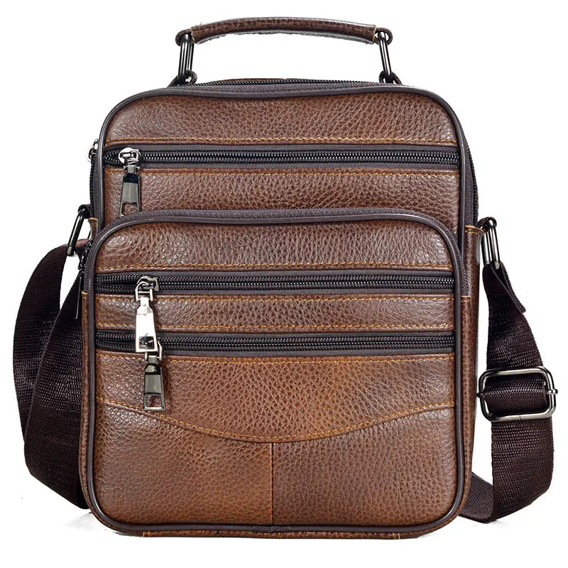 William | Mid-Size Genuine Leather Bag