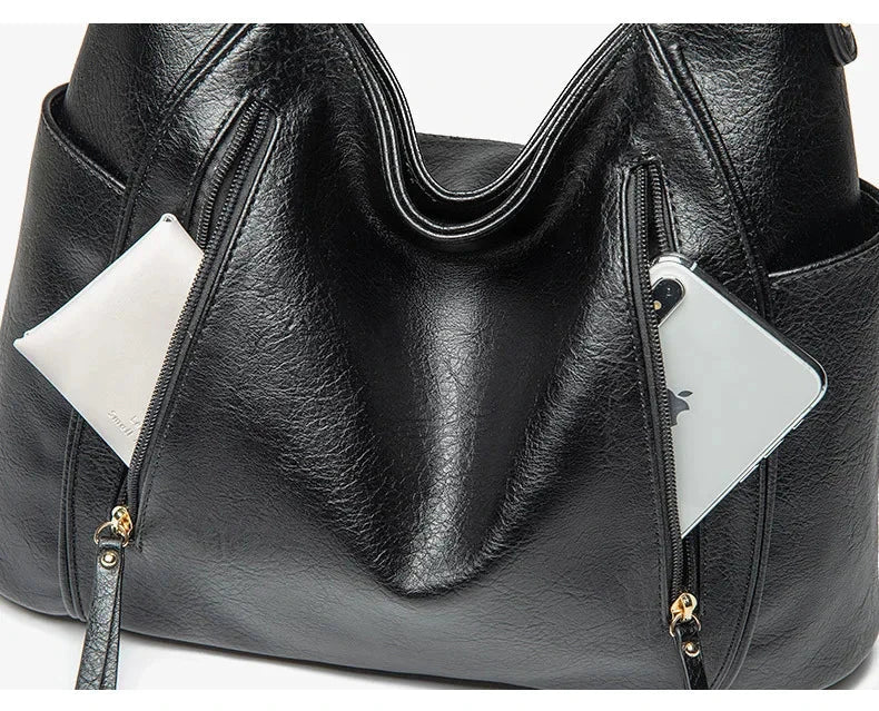 Victoria's Elegance | Luxurious Leather Bag