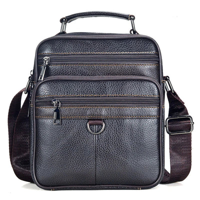 William | Mid-Size Genuine Leather Bag