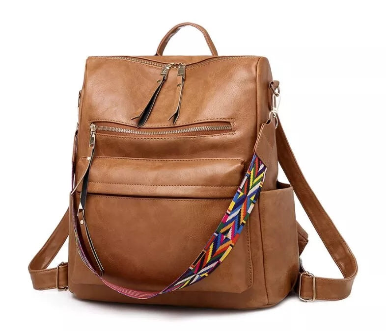 Tara® | Premium Leather Backpack