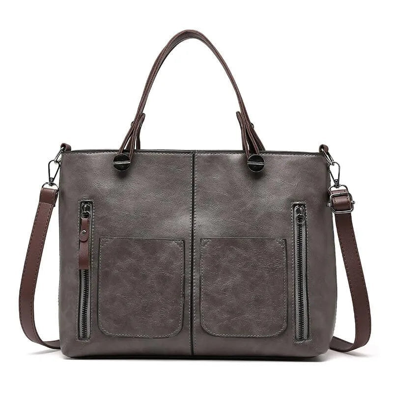 Victoria's Timeless Elegance | Leather Shoulder Bag