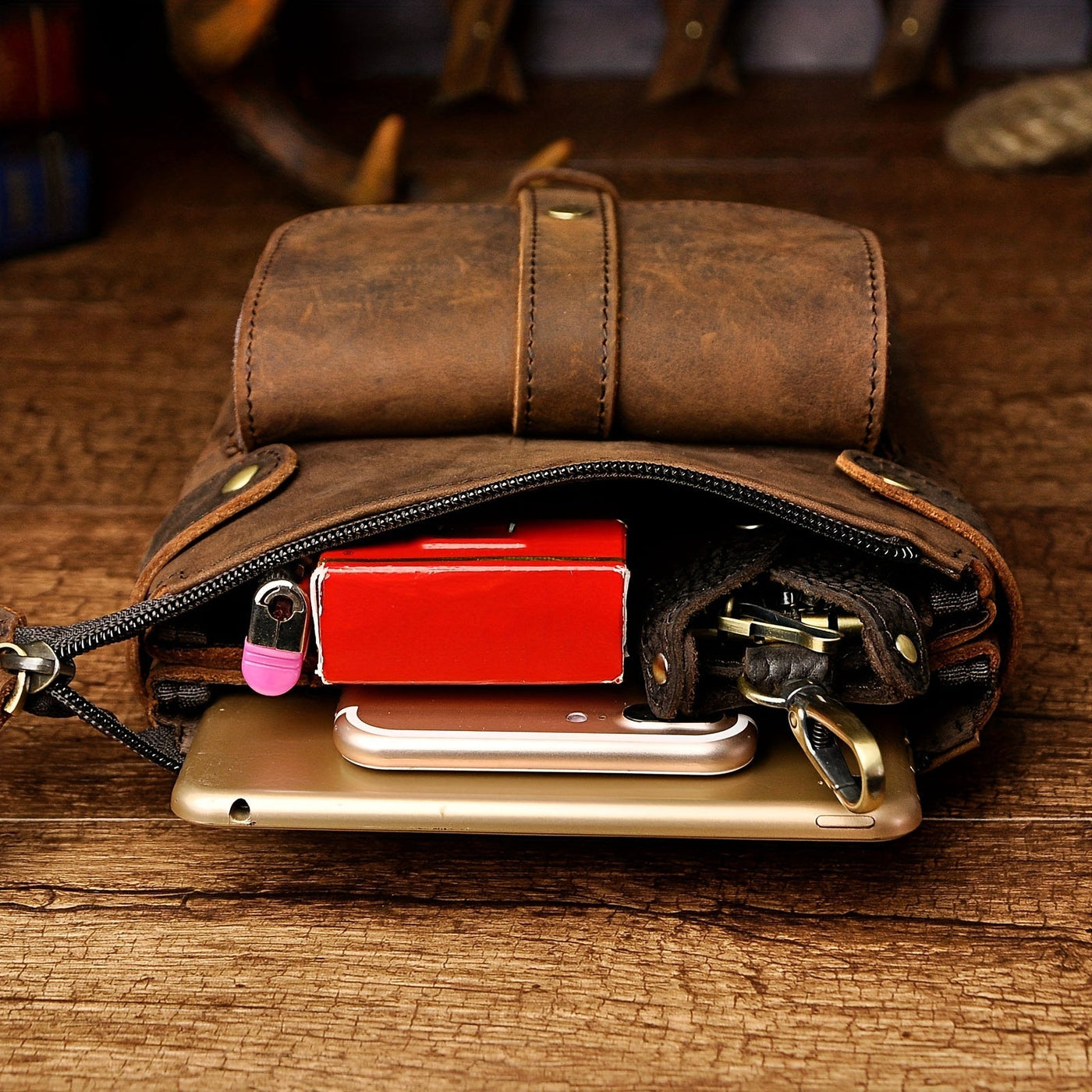 Benjamin | Vintage Genuine Leather Belt Bag