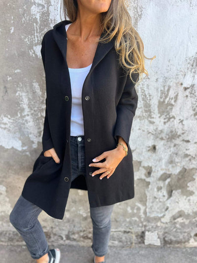 Sabrina® | Casual Single-Breasted Jacket with Hood