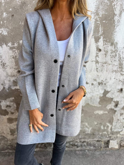 Sabrina® | Casual Single-Breasted Jacket with Hood