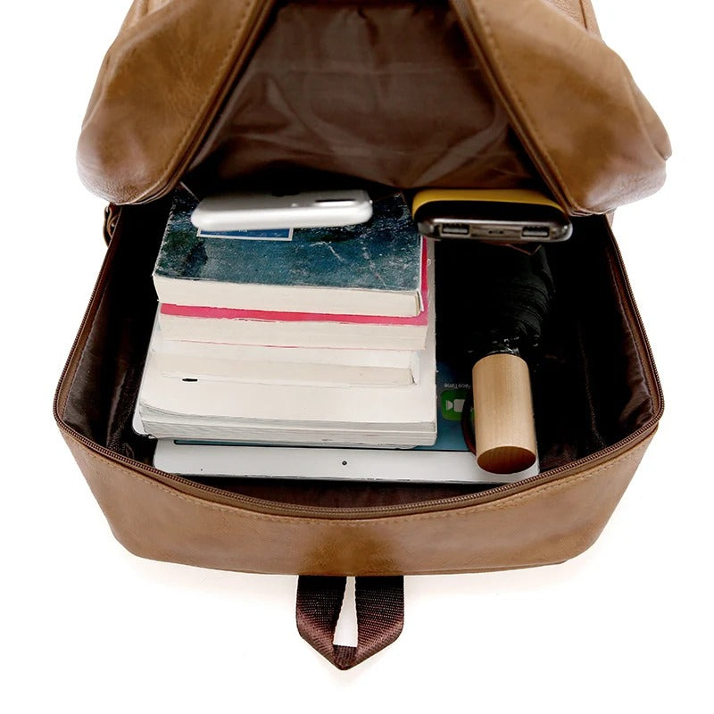 Oliver | Men's Leather Backpack for Office