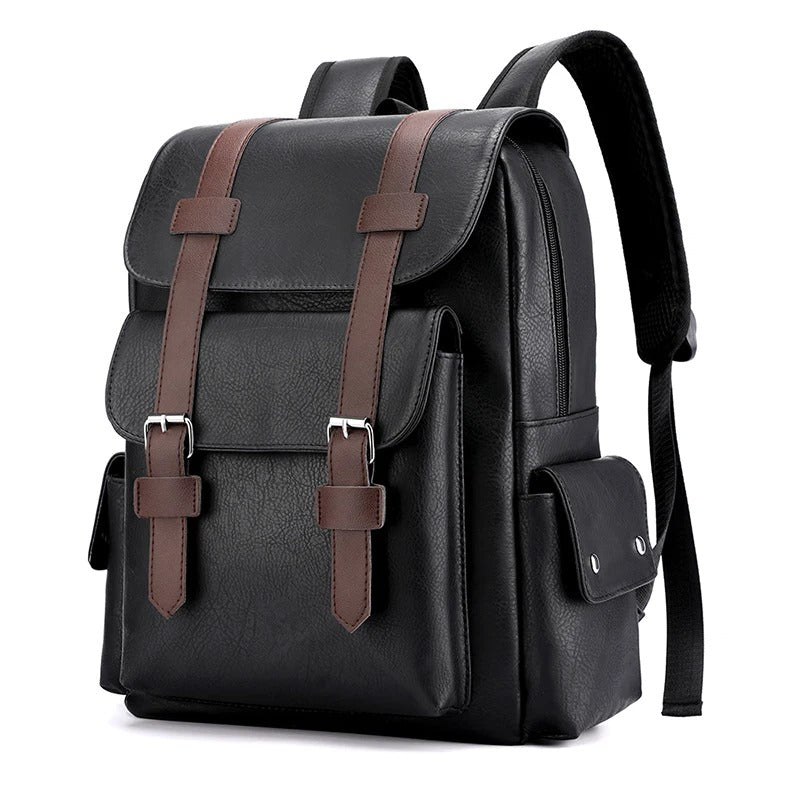 James® | Men's Premium Leather Backpack for Office