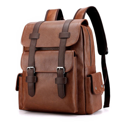 James® | Men's Premium Leather Backpack for Office